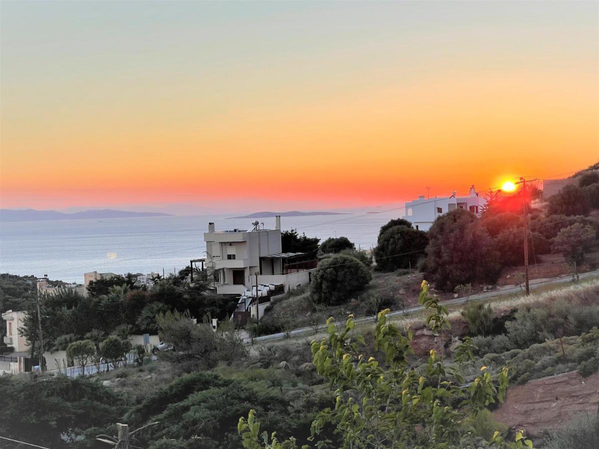 "Stergiou Luxury Apartments" Με Κοινη Πισινα Saronida Bagian luar foto