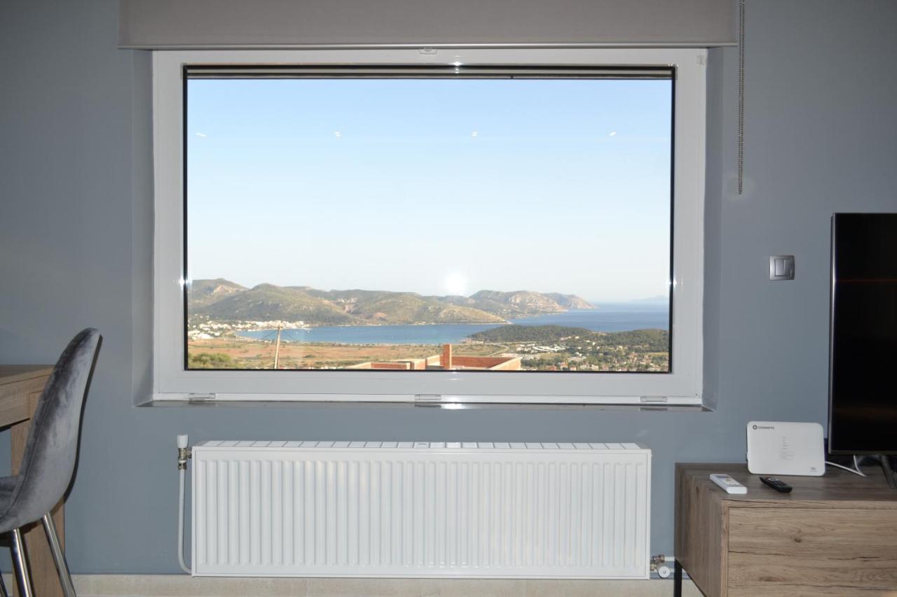 "Stergiou Luxury Apartments" Με Κοινη Πισινα Saronida Bagian luar foto
