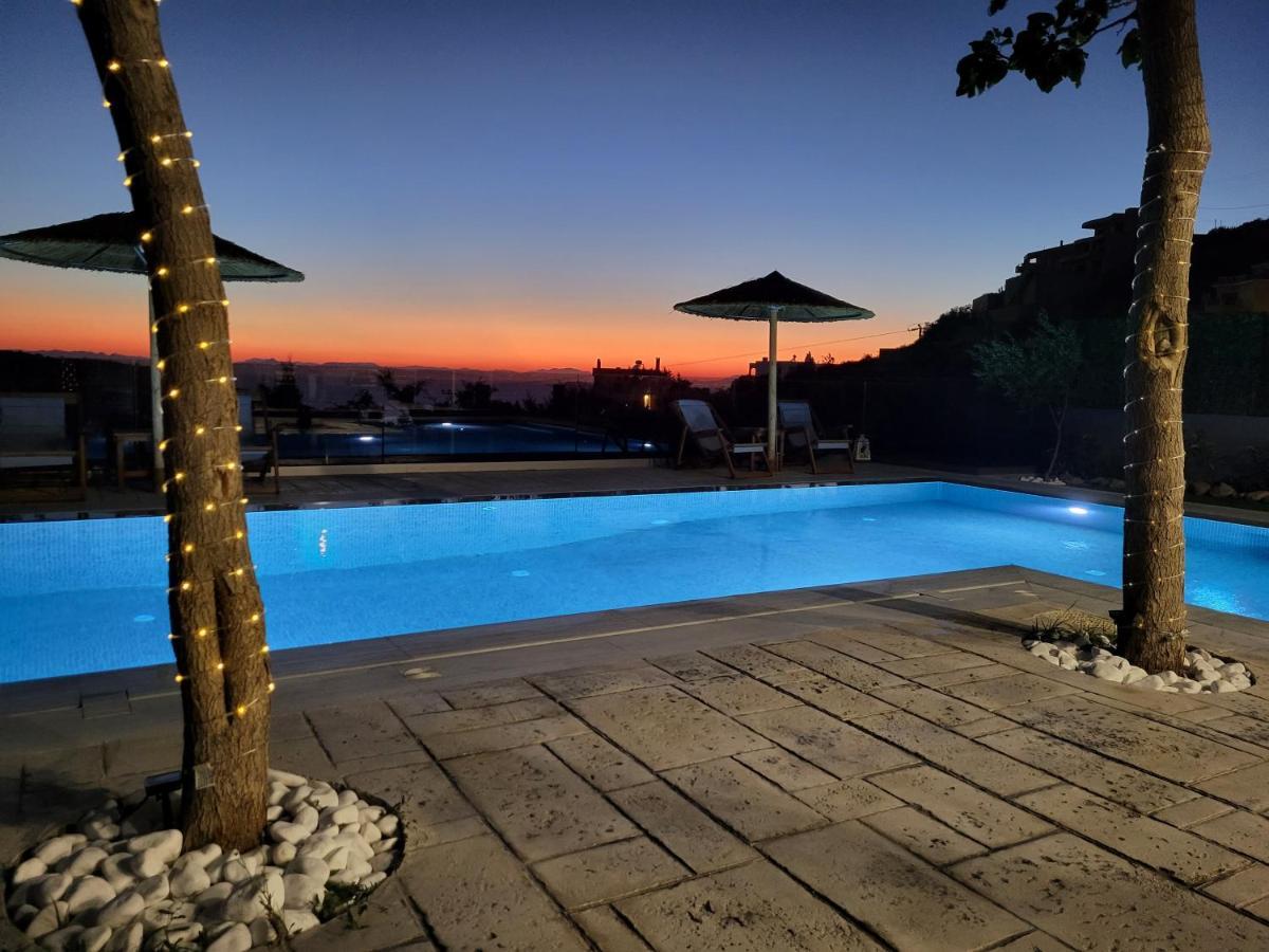 "Stergiou Luxury Apartments" Με Κοινη Πισινα Saronida Bagian luar foto